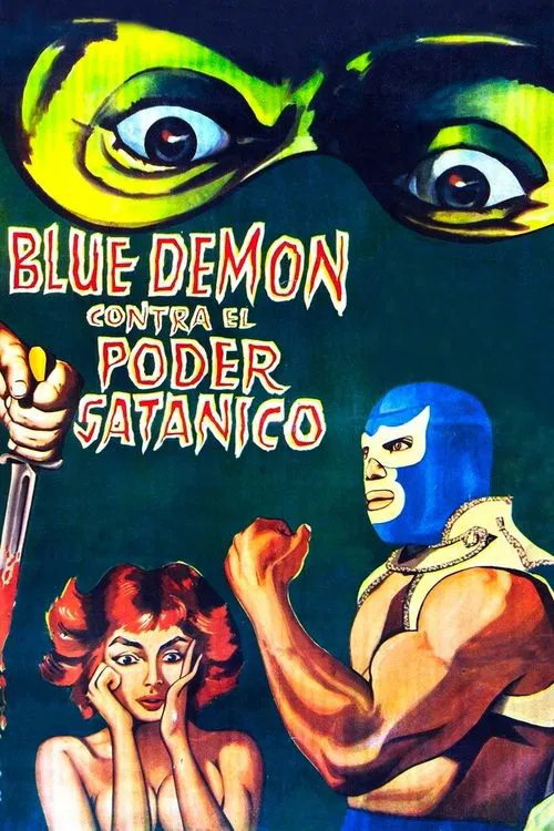 Poster do filme Blue Demon vs. the Satanic Power
