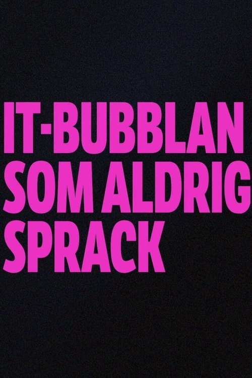 IT-bubblan som aldrig sprack movie poster