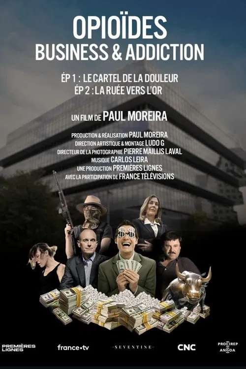 Opioïdes, business & addiction : Le cartel de la douleur movie poster