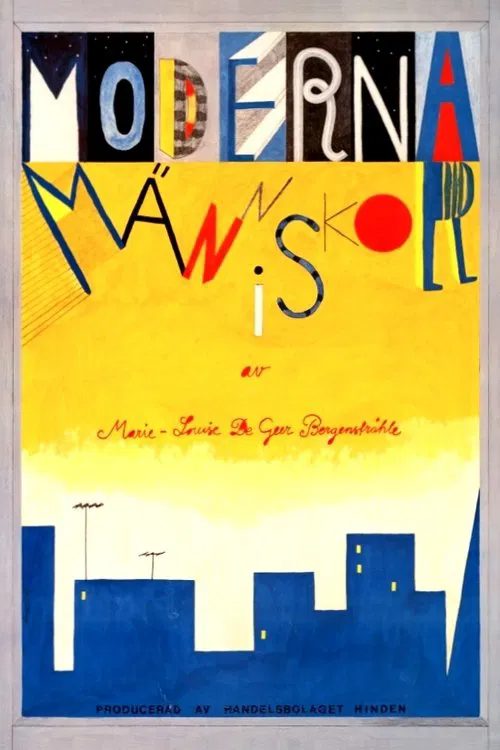 Poster do filme Moderna människor