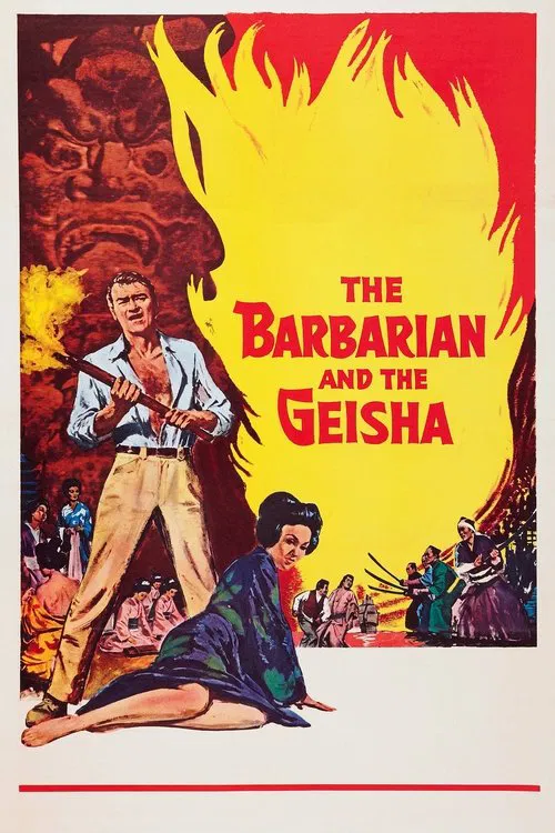 The Barbarian and the Geisha movie poster
