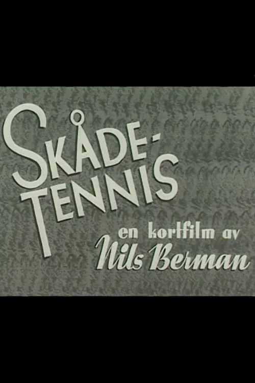 Poster do filme Skådetennis