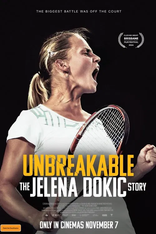 Unbreakable: The Jelena Dokic Story movie poster