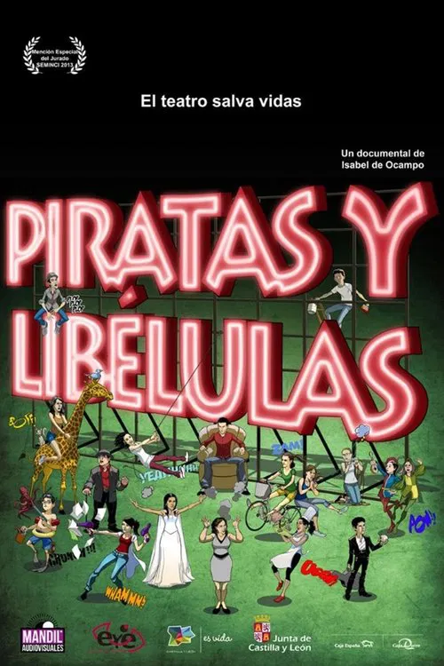 Piratas y libélulas movie poster