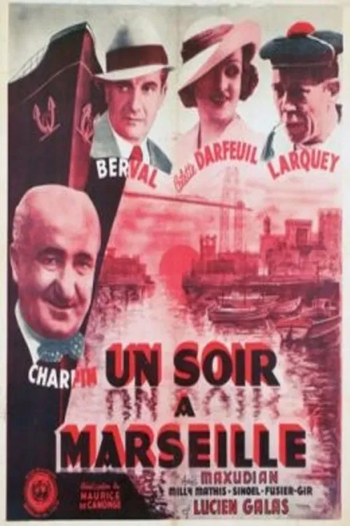 Un soir à Marseille movie poster