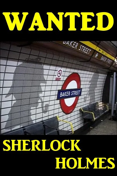 Wanted Sherlock Holmes movie poster