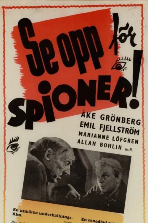 Se opp för spioner! movie poster