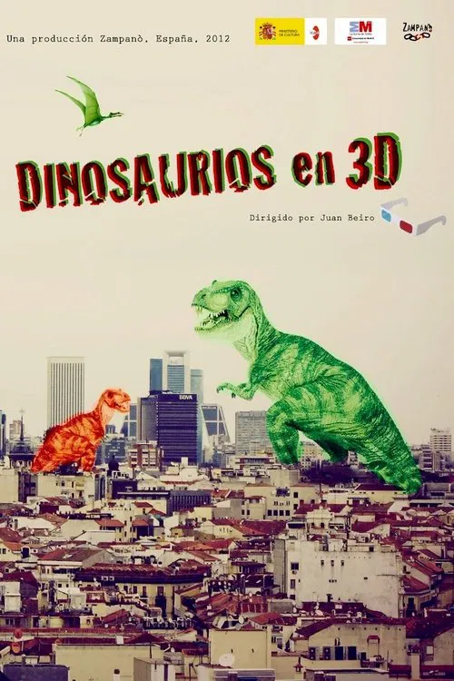 Dinosaurios en 3D movie poster