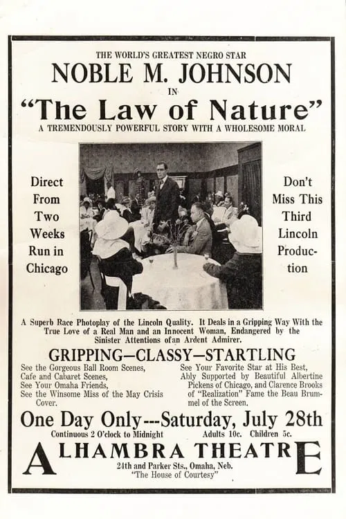 The Law of Nature movie poster