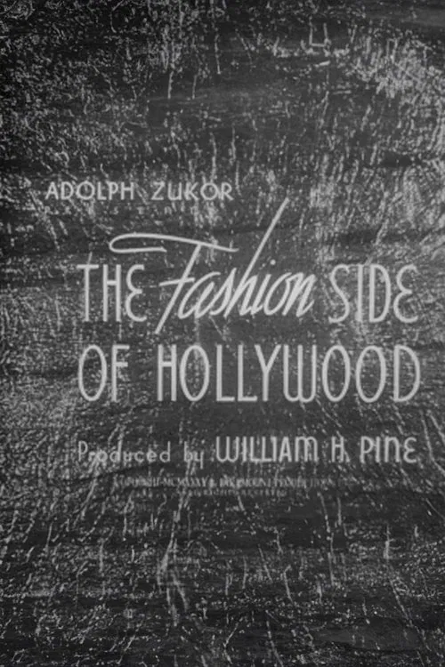 The Fashion Side of Hollywood movie poster