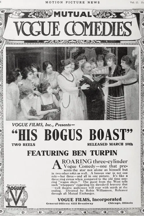 Poster do filme His Bogus Boast