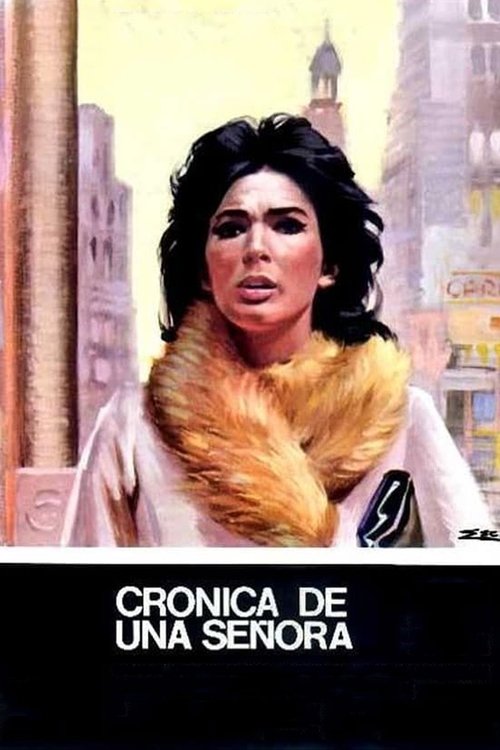 Crónica de una señora movie poster