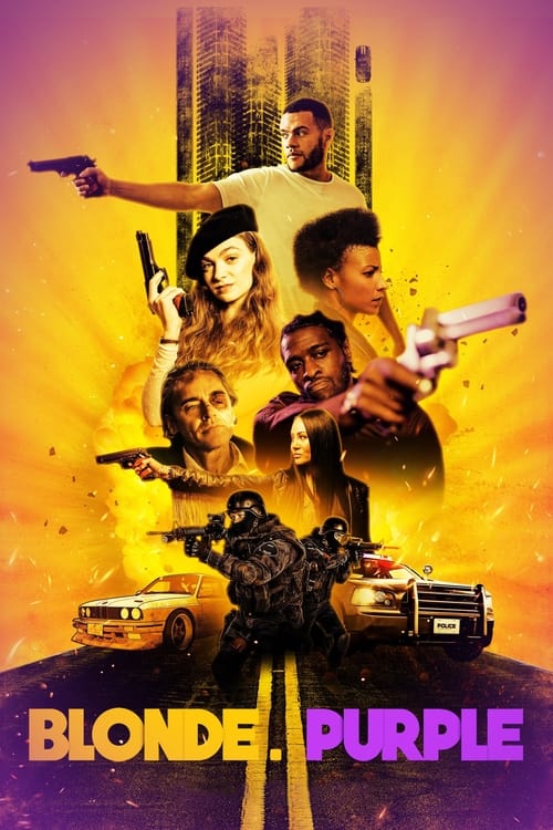 Blonde. Purple movie poster