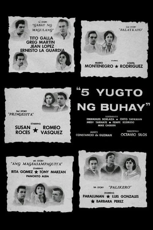 Poster do filme 5 Yugto ng Buhay
