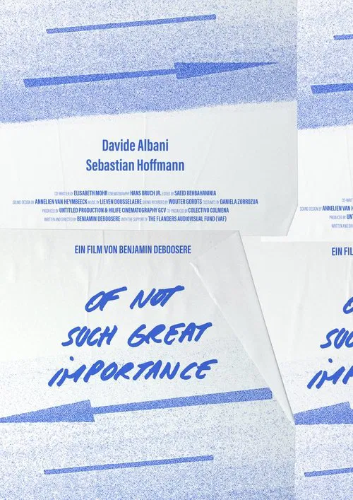 Of Not Such Great Importance movie poster