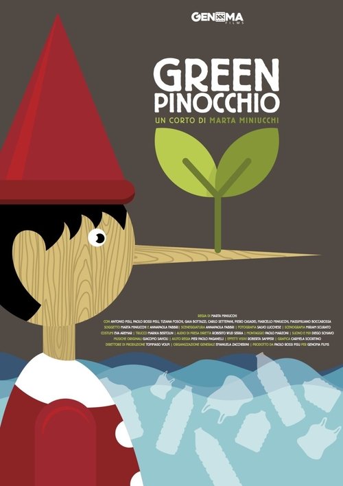 Green Pinocchio movie poster