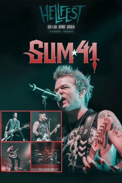 Sum 41 - Hellfest 2023 movie poster