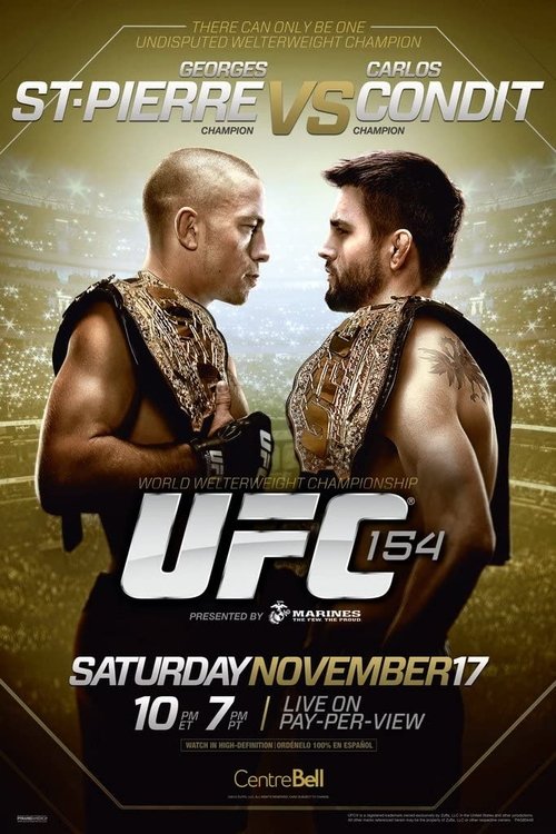 UFC 154: St-Pierre vs. Condit movie poster