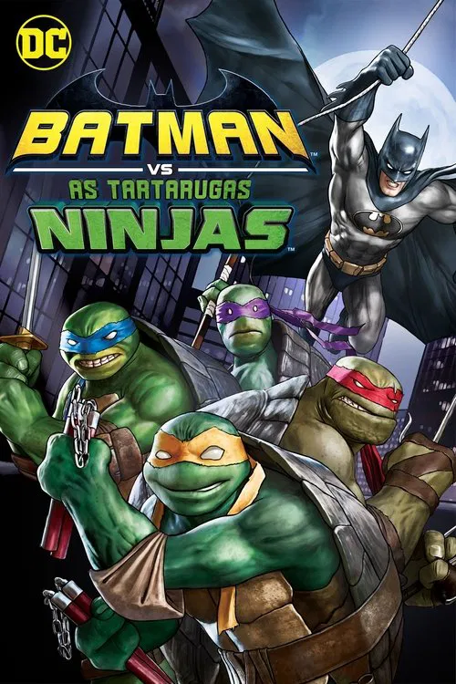 Poster do filme Batman vs. As Tartarugas Ninjas