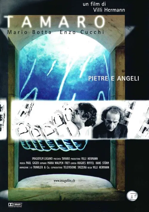 TAMARO. Stones and Angels. Mario Botta Enzo Cucchi movie poster