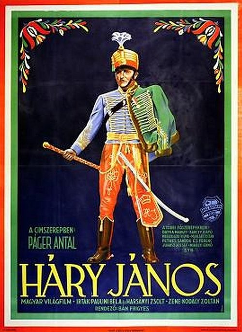 János Háry movie poster