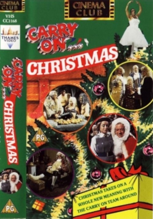 Carry on Christmas movie poster