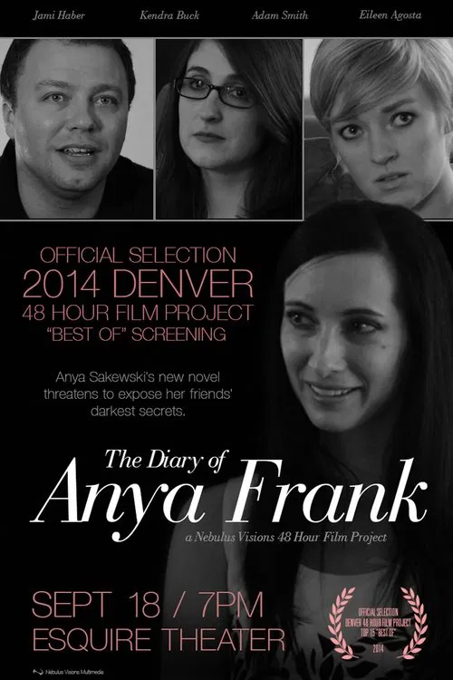 The Diary of Anya Frank movie poster