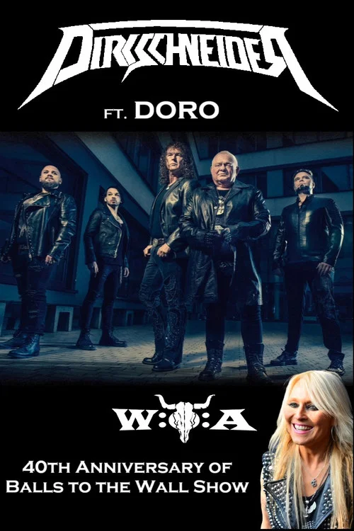 Dirkschneider: 40th Anniversary of Balls to the Wall Show - W:O:A 2025 movie poster