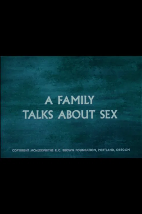A Family Talks About Sex movie poster