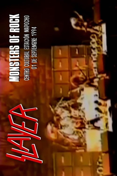 Slayer: Monsters of Rock Chile movie poster
