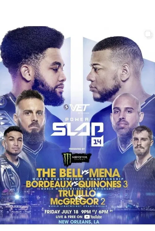 Poster do filme Power Slap 14: The Bell vs. Mena