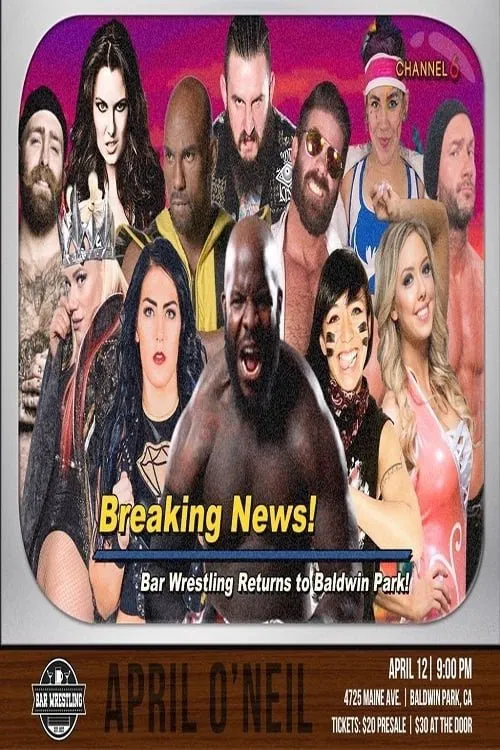 Bar Wrestling 11: April O'Neil movie poster