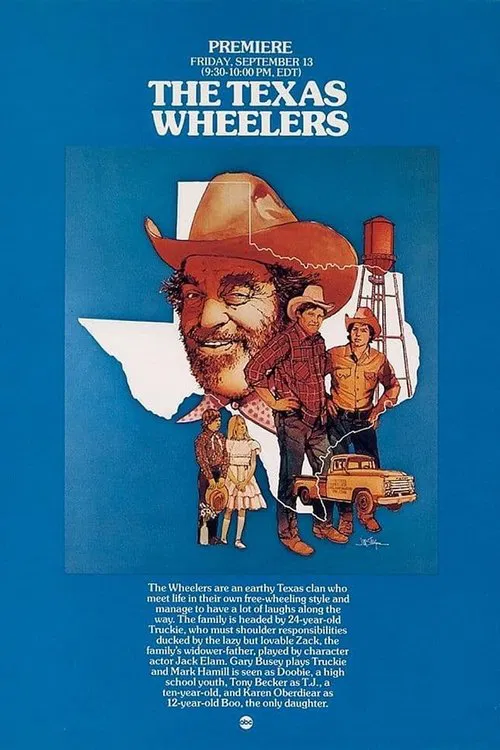 The Texas Wheelers tv show poster