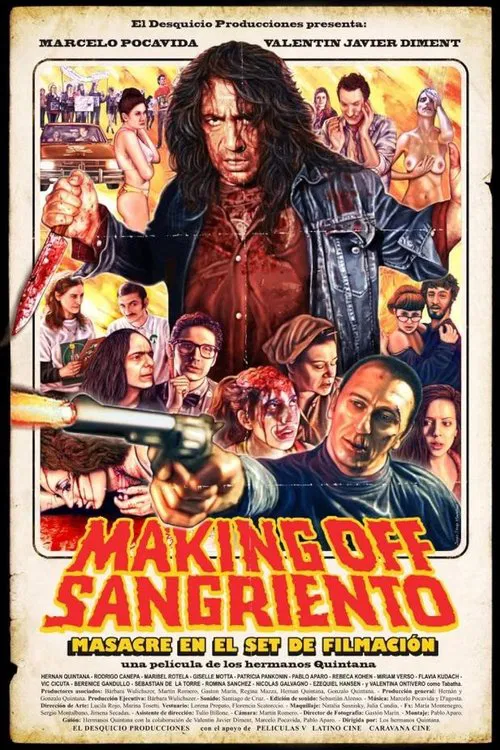 Making Off Sangriento: Masacre en el Set de Filmación movie poster