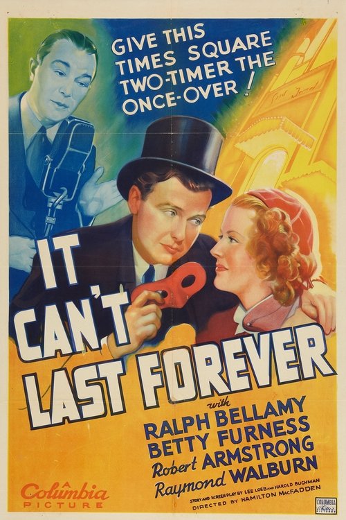 It Can't Last Forever movie poster