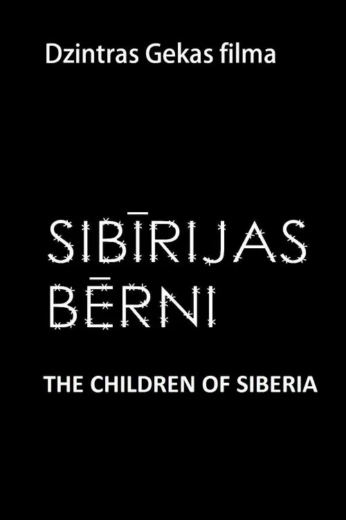The Children of Siberia movie poster