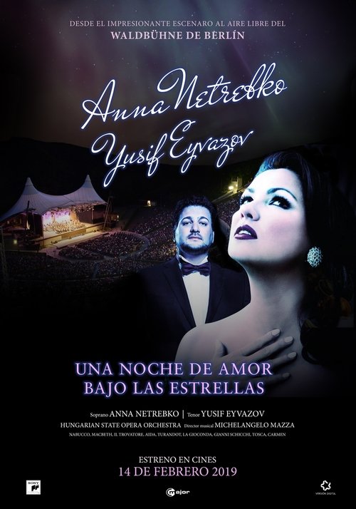 Anna Netrebko & Yusif Eyvazov at the Waldbühne Berlin movie poster