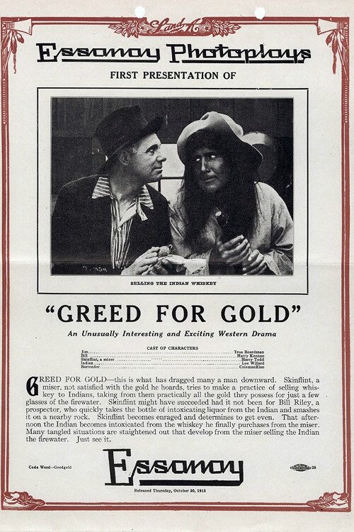 Greed for Gold movie poster