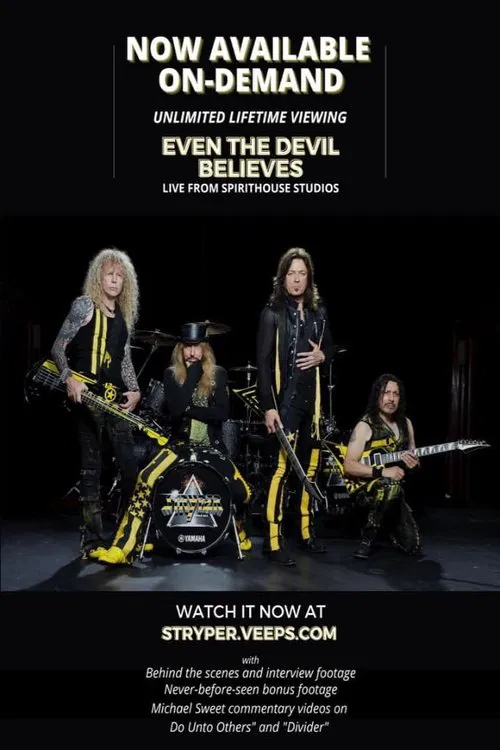 Stryper - Even the Devil Believes Live Stream movie poster