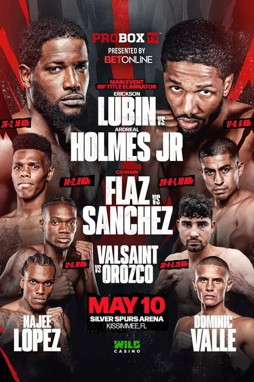 Erickson Lubin vs. Ardreal Holmes Jr movie poster