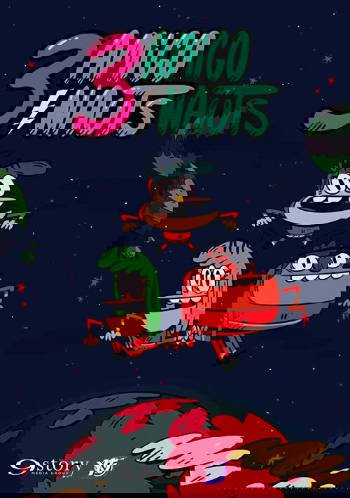 3 Amigonauts tv show poster