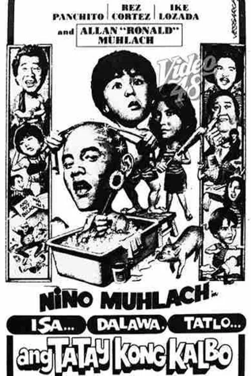 Isa-dalawa-tatlo: Ang tatay kong kalbo movie poster