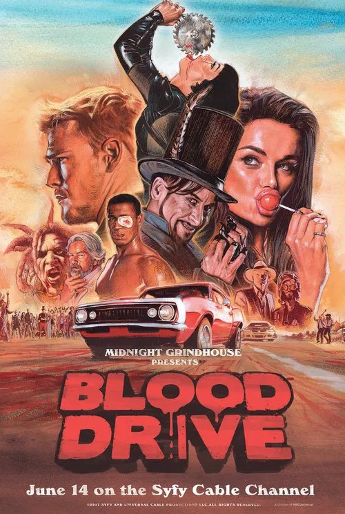 Blood Drive movie poster