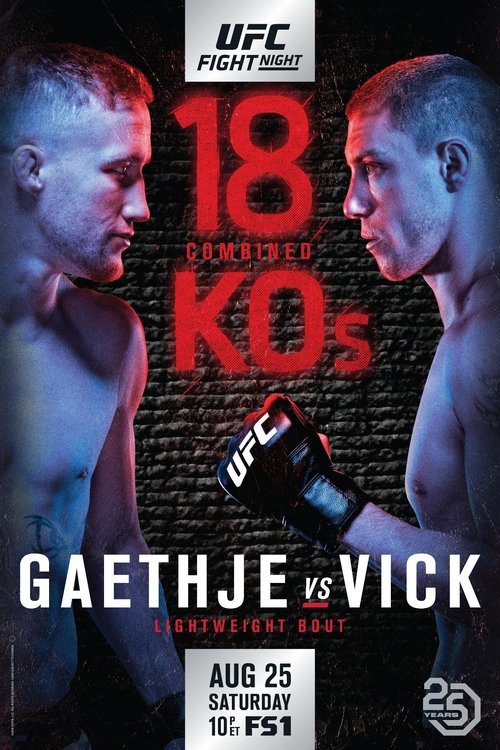 UFC Fight Night 135: Gaethje vs. Vick movie poster