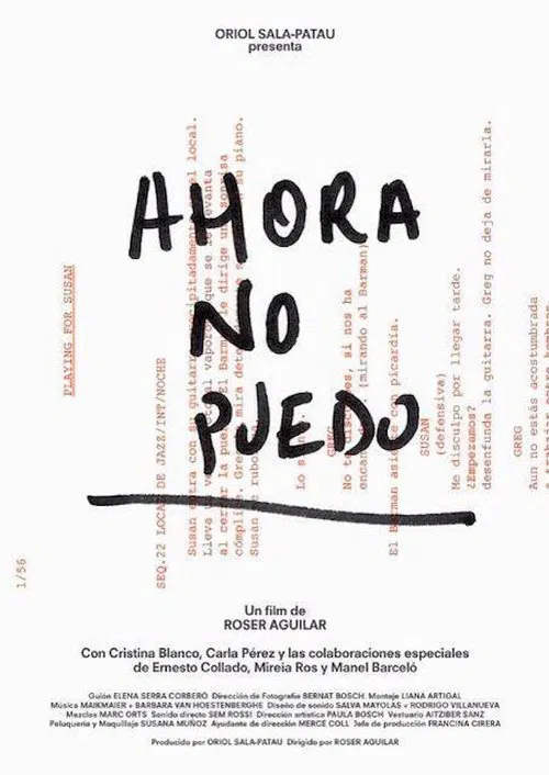 Ahora no puedo movie poster