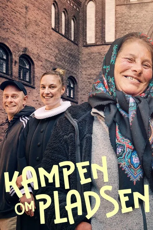 Kampen om pladsen tv show poster