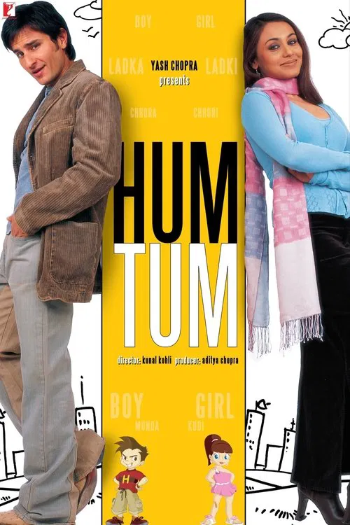 Hum Tum movie poster