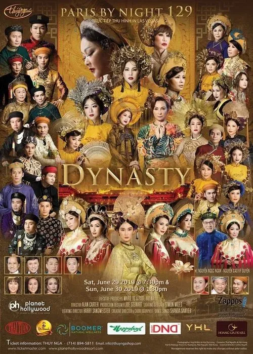 Paris By Night 129 - Dynasty movie poster