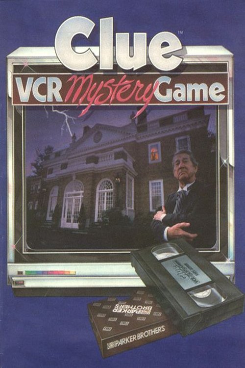 Clue VCR Mystery Game movie poster