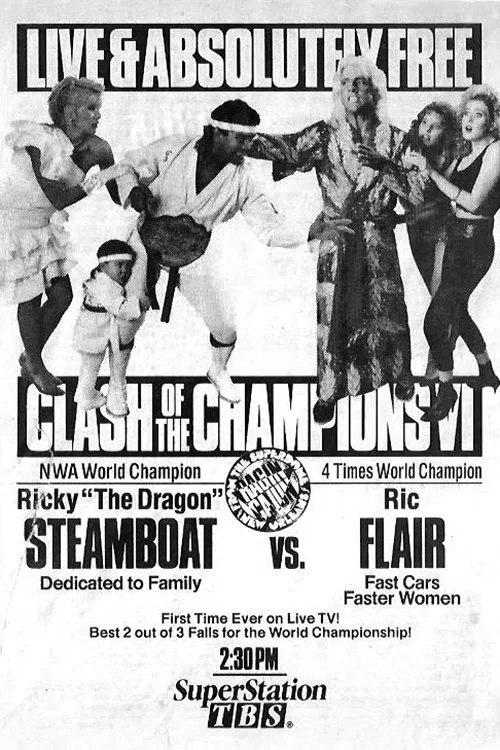 NWA Clash of The Champions VI: Ragin' Cajun movie poster